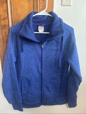 Avalanche Royal Blue Zip-Up Fleece Jacket